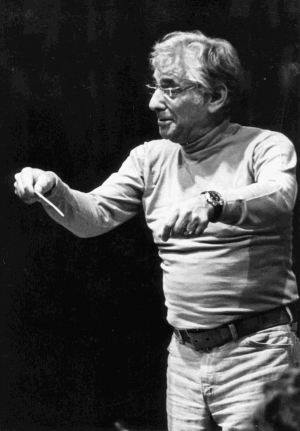 Leonard Bernstein at a rehearsal, 1975 © Archiv der Salzburger Festspiele/Photo Ellinger