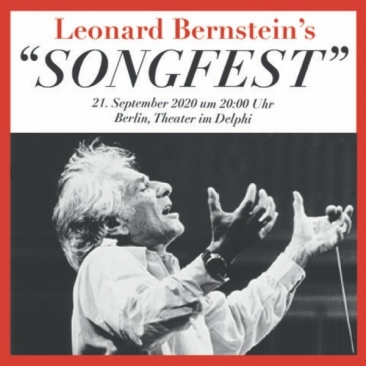 Leonard Bernstein's Songfest, September 21, 2020, 20:00, Theater im Delphi, Berlin