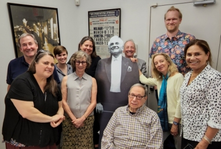 The Leonard Bernstein Office celebrates Marie's retirement! (June 2022)