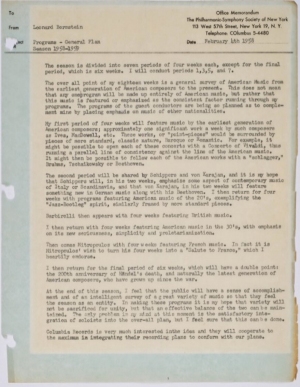 1958 Programming memo