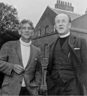 Leonard Bernstein and Dean Walter Hussey