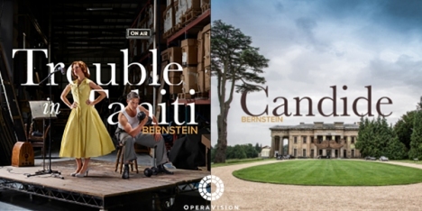 Opera Vision to stream Trouble in Tahiti and Candide
