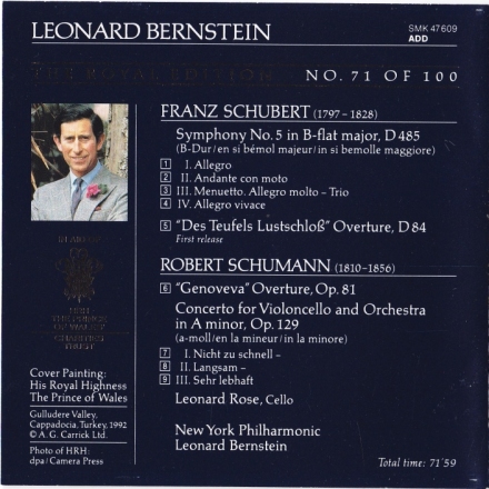 Symphony No. 5 in B-flat Major, D. 485