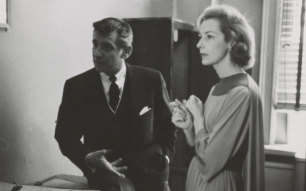 Leonard Bernstein and Felicia Montealegre, 1958