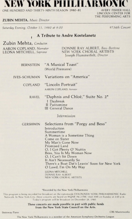 NY Philharmonic Digital Archives